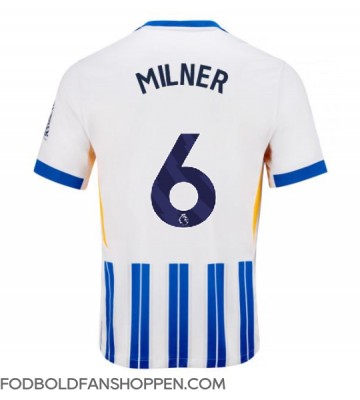 Brighton James Milner #6 Hjemmebanetrøje 2024-25 Kortærmet